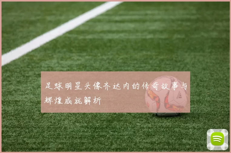 足球明星头像齐达内的传奇故事与辉煌成就解析