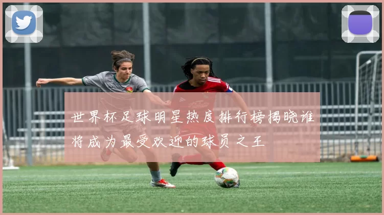 世界杯足球明星热度排行榜揭晓谁将成为最受欢迎的球员之王