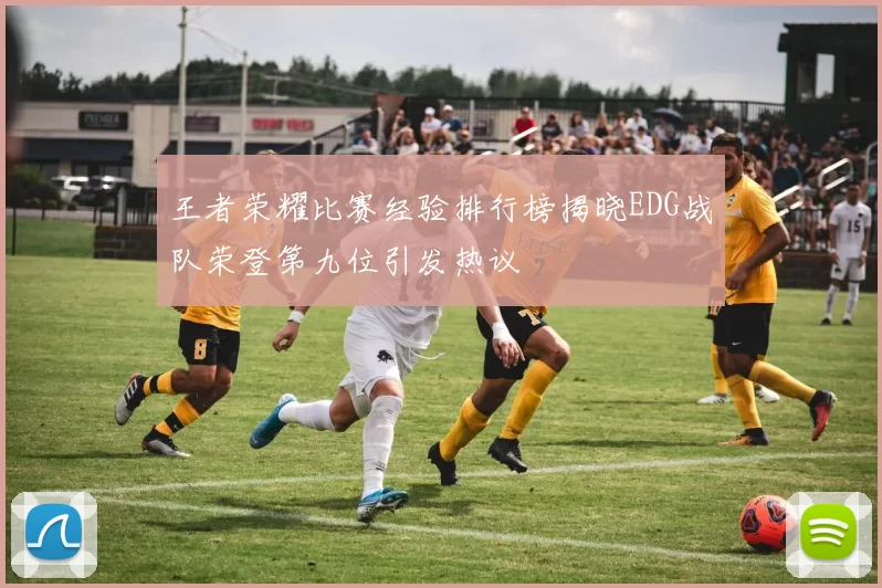 王者荣耀比赛经验排行榜揭晓EDG战队荣登第九位引发热议